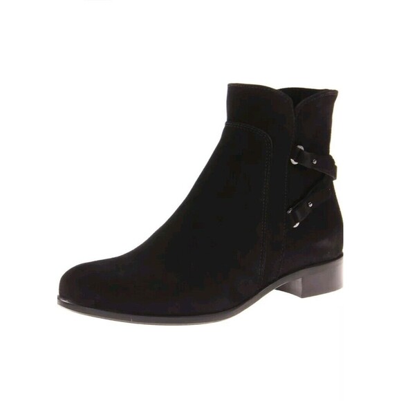 Mint La Candienne Waterproof Sharon Suede Booties Ankle Boots Espresso Brown 7 - Picture 2 of 14